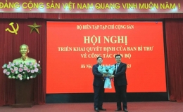 Đồng chí Phạm Minh Tuấn giữ chức Phó Tổng Biên tập Tạp chí Cộng sản