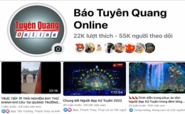 Sinh động các chương trình trực tiếp tại Fanpage Báo Tuyên Quang online