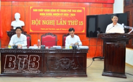 Thành phố tập trung lãnh đạo, chỉ đạo thực hiện nghị quyết đại hội đảng bộ các cấp giữa nhiệm kỳ 2020 - 2025