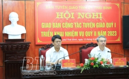 Triển khai nhiệm vụ công tác tuyên giáo quý II/2023
