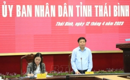 Thái Bình: Tháo gỡ vướng mắc, đẩy nhanh tiến độ thực hiện dự án đầu tư sử dụng vốn ngoài ngân sách nhà nước