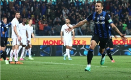 Vòng 31 Serie A : AS Roma bại trận, Atalanta tiệm cận top 4