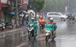 Bắc Bộ mưa rào và dông rải rác, Nam Bộ đón mưa giải nhiệt