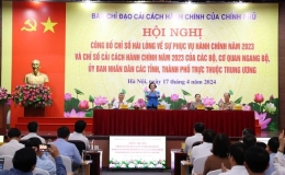 Công bố chỉ số hài lòng về sự phục vụ của cơ quan nhà nước