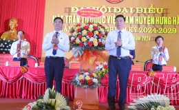 Đại hội đại biểu MTTQ huyện Hưng Hà, nhiệm kỳ 2024 - 2029