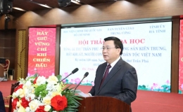 Hội thảo khoa học Tổng Bí thư Trần Phú-Chiến sĩ cộng sản kiên trung, bất khuất, người con ưu tú của dân tộc Việt Nam