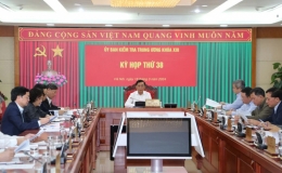 Khai trừ ra khỏi Đảng một số đồng chí lãnh đạo, nguyên lãnh đạo tỉnh Vĩnh Phúc, Quảng Ngãi, Phú Yên