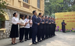 Lãnh đạo thành phố Hà Nội dâng hương nhân kỷ niệm 120 năm Ngày sinh Tổng Bí thư Trần Phú