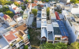 Nhà phố 93m2 kết hợp không gian ở, văn phòng làm việc