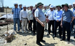 Thủ tướng Phạm Minh Chính thị sát dự án giao thông trọng điểm tại các tỉnh duyên hải Nam Trung Bộ