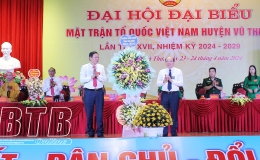Vũ Thư: Hiệp thương cử 63 ủy viên Ủy ban MTTQ huyện nhiệm kỳ 2024 – 2029