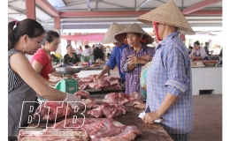 Vũ Thư: Hướng tới an toàn thực phẩm trong giết mổ, kinh doanh thịt gia súc, gia cầm