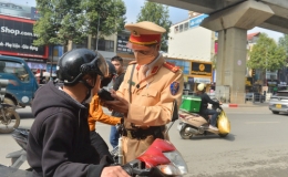 Xử lý hơn 1 triệu trường hợp vi phạm trật tự an toàn giao thông