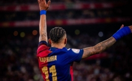 Công bố đoạn ghi âm VAR hủy 11m của Raphinha ở chung kết Copa del Rey