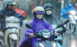 Dự báo thời tiết ngày 28/4: Không khí lạnh tràn về, Bắc Bộ và Bắc Trung Bộ mưa dông, cục bộ có mưa to