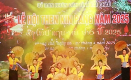 Lễ hội Then Kin Pang Lai Châu 2025 – Sắc màu văn hóa dân tộc Thái