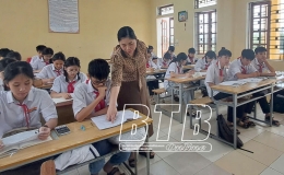 Thái Thụy: Nhiều giải pháp giúp học sinh ôn thi vào lớp 10