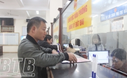 Thành phố Thái Bình: 98,6% hồ sơ giải quyết đúng hạn