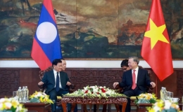 Tổng Bí thư Tô Lâm hội kiến Tổng Bí thư, Chủ tịch nước Lào Thongloun Sisoulith