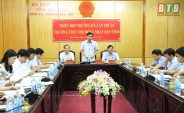 Thường trực HĐND tỉnh họp phiên thường kỳ lần thứ 24