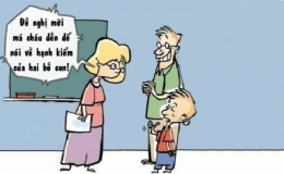 Cha con hạnh kiểm kém