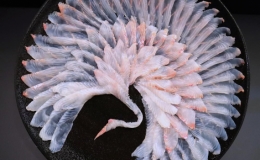 Độc đáo nghệ thuật sashimi Nhật Bản