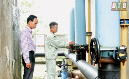 Xí nghiệp nước Vũ Thư: Nâng chất lượng dịch vụ, hạ tỷ lệ thất thoát