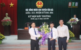 Kỳ họp bất thường HĐND huyện Tiền Hải