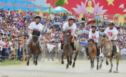 Festival "Vó ngựa cao nguyên trắng Bắc Hà"