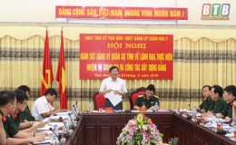 Thông báo kết quả giám sát tại Đảng ủy Quân sự tỉnh