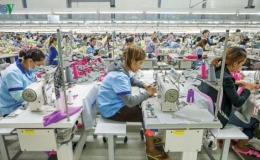 Lần đầu tiên, xuất khẩu dệt may tăng trưởng âm