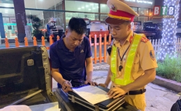 Ra quân tổng kiểm soát phương tiện giao thông