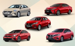 5 mẫu sedan bán nhiều nhất tháng 4 - sân chơi của xe cỡ B