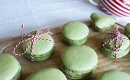 Cách làm bánh macaron vị matcha