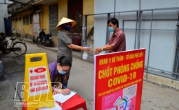 Các địa phương trong tỉnh tích cực tuyên truyền lưu động phòng, chống dịch Covid-19