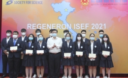 Học sinh Việt Nam đoạt giải ba Hội thi Khoa học Kỹ thuật quốc tế 2021