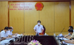 Thường trực HĐND tỉnh họp nghe Ban Kinh tế - Ngân sách, HĐND tỉnh báo cáo kết quả thẩm tra và cho ý kiến về tờ trình về việc phê duyệt kế hoạch đầu tư công trung hạn giai đoạn 2021-2025