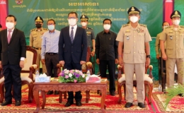 Khánh thành cửa khẩu quốc tế Tân Nam - Meun Chey