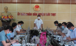 Kiểm tra, chỉ đạo công tác bầu cử tại huyện Thái Thụy