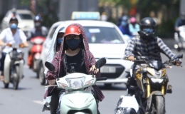 Nắng nóng gia tăng ở Bắc Bộ và Trung Bộ