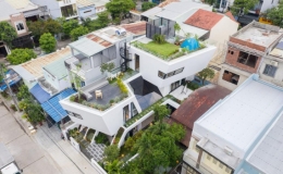Nhà hướng Tây mát rượi giữa nắng hè