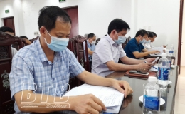 Quỳnh Phụ: Triển khai các biện pháp khẩn cấp phòng, chống dịch Covid-19