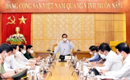 Thủ tướng Phạm Minh Chính kiểm tra công tác phòng, chống dịch tại Bắc Giang