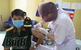 Tiền Hải triển khai tiêm vắcxin phòng Covid-19