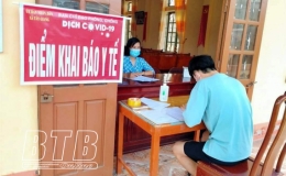 Tiền Hải: Truy vết các trường hợp về từ vùng dịch