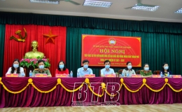 Tiếp xúc cử tri với người ứng cử đại biểu HĐND thành phố Thái Bình nhiệm kỳ 2021 - 2026