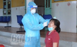 Triển khai cấp bách các biện pháp phòng, chống dịch Covid-19 tại xã Điệp Nông