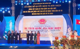 Khu lưu niệm Chủ tịch Hồ Chí Minh trên đảo Cô Tô được xếp hạng di tích quốc gia đặc biệt