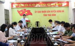Kiểm tra công tác quản lý nhà nước về an toàn thực phẩm tại huyện Hưng Hà
