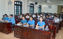 Tập huấn an toàn vệ sinh lao động cho đại diện công đoàn cơ sở trực thuộc